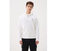 Polo Ralph Lauren - Sweat À Capuche En Maille Double 7108882 Bianco - Abbigliamento M Bianco