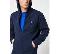 Polo Ralph Lauren - Sweat À Capuche En Maille Double 7108882 Blu - Abbigliamento XS Blu