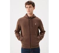 Polo Ralph Lauren - Sweat À Capuche En Maille Double 7108882 Marrone - Abbigliamento M Marrone