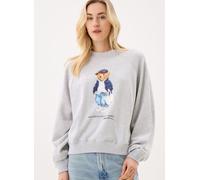 Polo Ralph Lauren - Sweat à col rond polo Bear en molleton Grigio - Abbigliamento S Grigio
