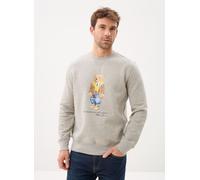 Polo Ralph Lauren - Sweat Polo Bear en molleton Grigio - Abbigliamento M Grigio