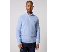 Polo Ralph Lauren - Sweater-Half Zip 710B18060 Blu - Abbigliamento S Blu