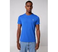 Polo Ralph Lauren - T-shirt ajusté à col rond en jersey 7106 Blu - Abbigliamento XL Blu