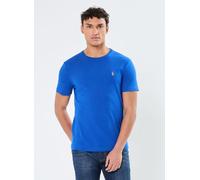 Polo Ralph Lauren - T-shirt ajusté à col rond en jersey 710671438 Blu - Abbigliamento XS Blu
