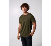 Polo Ralph Lauren - T-shirt ajusté à col rond en jersey 710671438 Verde - Abbigliamento L Verde