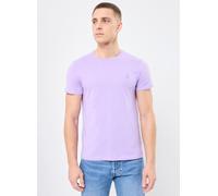 Polo Ralph Lauren - T-shirt ajusté à col rond en jersey 710671438 Viola - Abbigliamento XS Viola