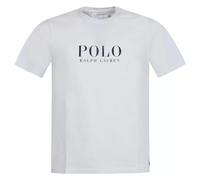 Polo Ralph Lauren - T-shirt bianca con logo stampato sul fronte per uomo