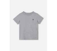 Polo Ralph Lauren - T-Shirt Col Rond Jersey De Coton Kids 832904 Grigio - Abbigliamento 4A Grigio