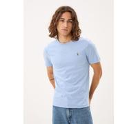 Polo Ralph Lauren - T-Shirt Coupe Ajustée En Coton Doux 7107 Blu - Abbigliamento XL Blu