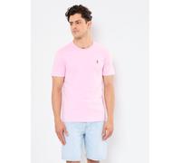 Polo Ralph Lauren - T-Shirt Coupe Ajustée En Coton Doux 710740727 Rosa - Abbigliamento M Rosa