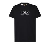 Ralph Lauren Maglietta Loungewear S/S Crew Sleep Top uomo manica corta logo sul petto Nero M