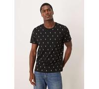 Polo Ralph Lauren Maglietta nero / bianco, Taglia S