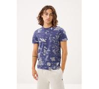 Polo Ralph Lauren - T-shirt Polo Bear custom Slim Fit Blu - Abbigliamento L Blu