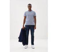 Polo Ralph Lauren - T-shirt rayé en manche courte en coton Blu - Abbigliamento S Blu