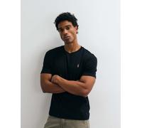 Polo Ralph Lauren - T-shirt slim fit a maniche corte nera in pima con logo-Nero M