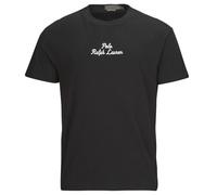 Polo Ralph Lauren T-shirt T-SHIRT AJUSTE EN COTON POLO RALPH LAUREN CENTER in Nero EU S