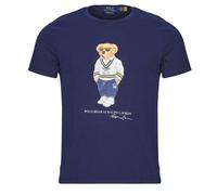 Polo Ralph Lauren T-shirt T-SHIRT POLO BEAR AJUSTE EN COTON in Marine EU XL