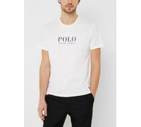T-shirt Ralph Lauren Logo Cotton Sleep manica corta bianco nero - L
