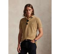 Polo Ralph Lauren The Iconic Mesh Slim manica corta marrone - M