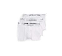 POLO RALPH LAUREN Three Boxer Brief Stretch Cotton 714835887003 Colore White (IT, Testo, XL, Regular, Regular)