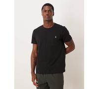 Polo Ralph Lauren - Top in cotone morbido nero con icona del logo L