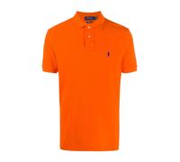 Polo Ralph Lauren, ,Tops ,Uomo ,Arancione ,L Custom Slim Fit Mesh Polo