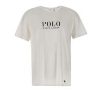 T-shirt Ralph Lauren Logo Cotton Sleep manica corta bianco nero - XL