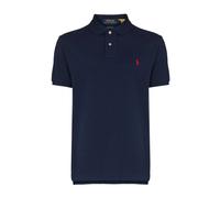 Polo Ralph Lauren - Polo coupe ajustée en piqué 710782592 Blu - Abbigliamento S Blu