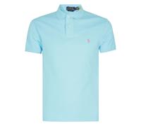 Polo Ralph Lauren - Polo coupe ajustée en piqué 710680784 Blu - Abbigliamento XL Blu