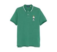 Polo Ralph Lauren, ,Tops ,Uomo ,Verde ,L Casual Polo in Cotone Verde a Manica Corta