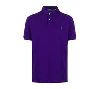 Polo Ralph Lauren Polo in piqué Custom Slim-Fit M Viola Chalet/Verde