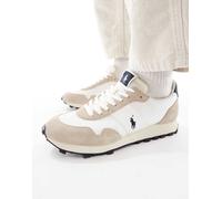 Polo Ralph Lauren - Trail 125 - Sneakers in pelle e camoscio color crema-Bianco 40