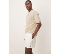 Polo Ralph Lauren - Traveler Icon - Pantaloncini da bagno color crema con logo-Bianco S