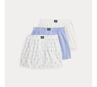 Polo Ralph Lauren Tre paia di boxer in cotone XXL Multi