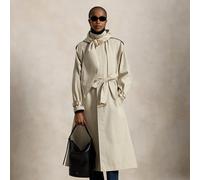 Polo Ralph Lauren Trench con cappuccio e sciarpa XXL Tan