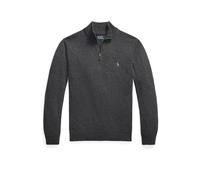 Polo Ralph Lauren - Maglione con zip corta - - Sweatshirts & Hoodies - Uomo - Grigio - XL