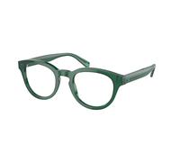 Polo Ralph Lauren Uomo PH2262 6084 Montature da vista Acetato Verde Trasparente Pantos Normale