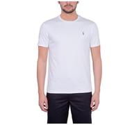 Polo Ralph Lauren - T-shirt in cotone pima bianco con logo a icona XL