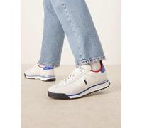 Polo Ralph Lauren - Varick - Sneakers bianche in camoscio e nylon-Bianco 41