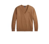 Polo Ralph Lauren - Vesta V-neck Knit - - Knitwear - Donna - Beige - M