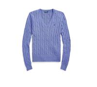 Polo Ralph Lauren - Vesta V-neck Knit - -Knitwear -Donna -Blu -XL