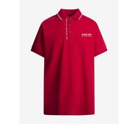 Polo Red Bull Racing x Pepe Jeans Tipped Logo manica corta rosso bianco - XL
