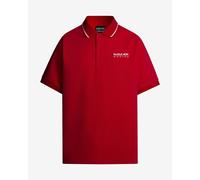 Polo Red Bull Racing x Pepe Jeans Tipped Logo manica corta rosso - XL