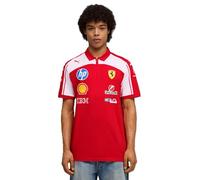 Polo Scuderia Ferrari HP Replica unisex Rossa con Loghi Sportiva Racing Team