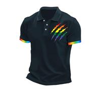 Polo Senza Maniche Uomo Personalizzata Nera Festa Offerta Mare alla Microfibra Costine Moda al Mimetica Stock Bucata Davanti Giallo Lei Uomini Classiche Camicetta