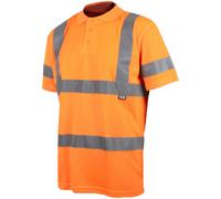 Polo Shirt Hi-Vis Arancione Scan SFTE04-O - XXL (50in)