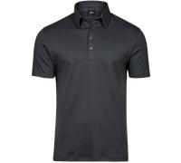 Polo Shirt In Cotone Pima Tee Jays A Maniche Corte NERO GRIGIO BIANCO O BLU
