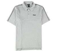 Polo Shirt In Panno Di Spugna Reebok Da Uomo, Grigio, X-Large