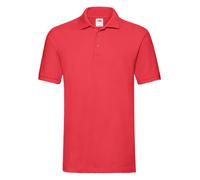 Polo Shirt Premium A Maniche Corte Piana Fruit of the Loom In Cotone S-3XL