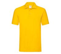 Polo Shirt Premium A Maniche Corte Piana Fruit of the Loom In Cotone S-3XL